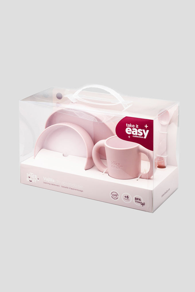 Conjunto 4 peças silicone alimentação