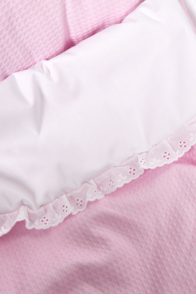 Ninho waffle com manta