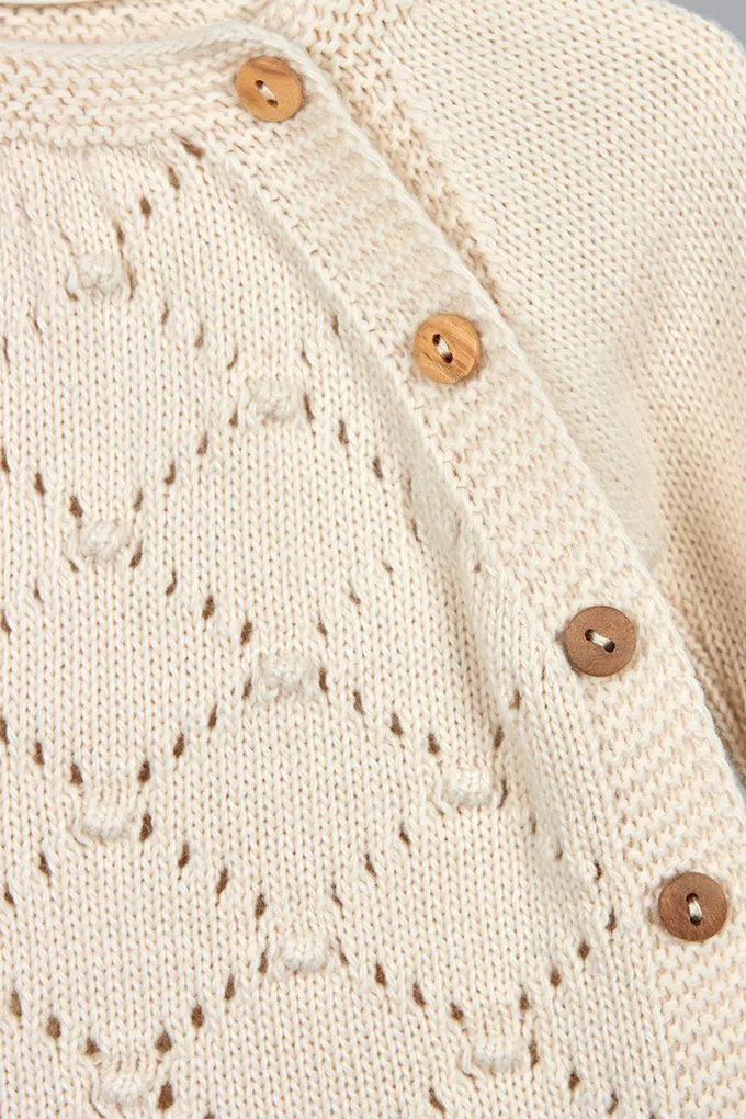 Conjunto de malha losangos (3 peças)