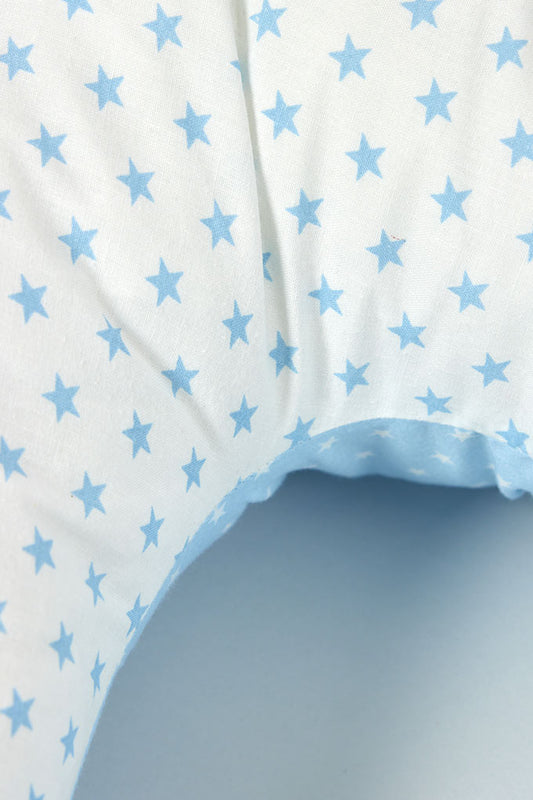 Almofada amamentação estampada com estrelas