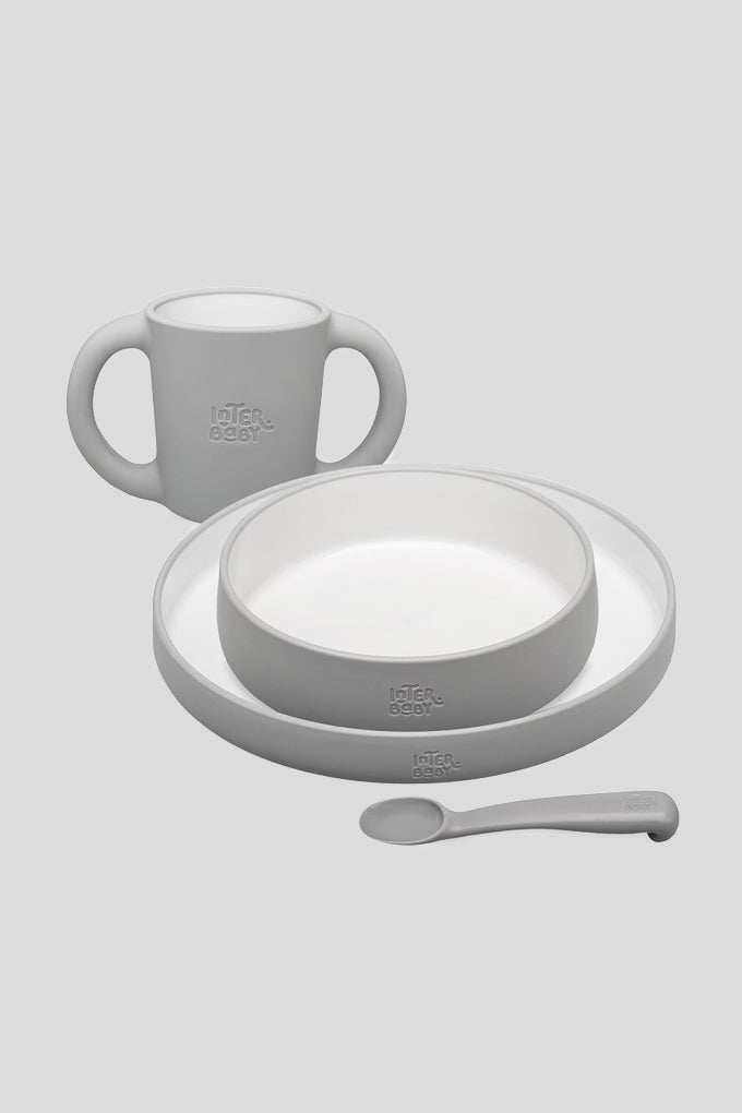 Conjunto 4 peças silicone alimentação