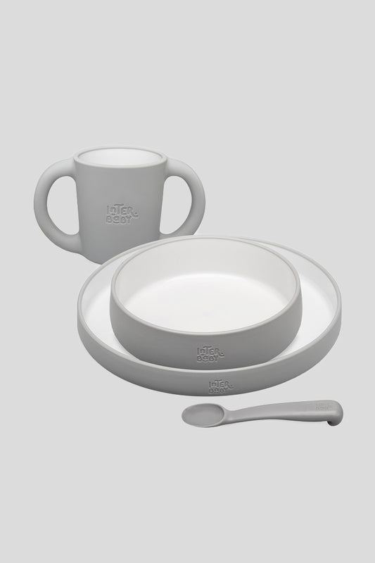 Conjunto 4 peças silicone alimentação