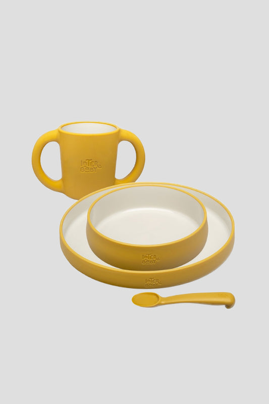 Conjunto 4 peças silicone alimentação