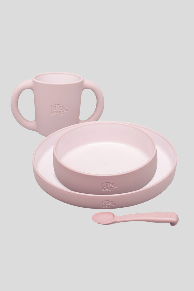 Conjunto 4 peças silicone alimentação
