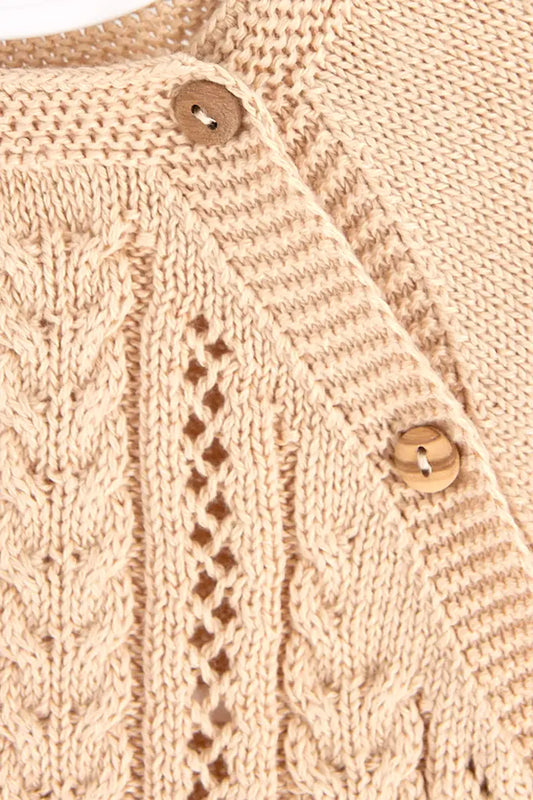 Conjunto bebé malha 3 peças