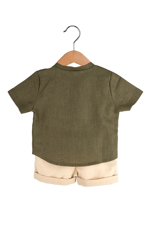 Conjunto de linho (2 peças)